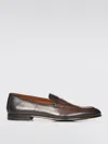 Doucal's Man Loafers Tan Size 12 Leather In Brown