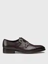 Doucal's Man Loafers Black Size 10 Soft Leather In Braun