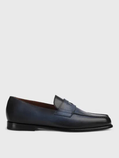 Doucal's Loafers  Men Color Gnawed Blue In Gnawed Blue