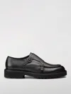 Doucal's Logo Business Casual Shoes In Graphit