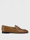 Doucal's Leather Loafers In Brown