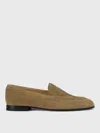 Doucal's Suede Loafers In Hazel