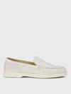 Doucal's Suede Loafers In Ice