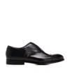 Doucal's Logo Business Dress Shoes In Black