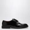 Doucal's Man Lace-up Shoes Midnight Blue Size 6.5 Soft Leather In Black