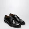 Doucal's Man Lace-up Shoes Midnight Blue Size 6.5 Soft Leather