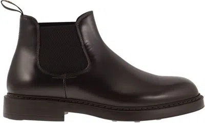 DOUCAL'S MEN'S CHELSEA LEATHER ANKLE BOOT