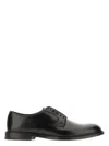 Doucal's Man Lace-up Shoes Midnight Blue Size 6.5 Soft Leather In Black