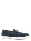 Doucal's Men's Lacci Adler Visone Loafer In Grey