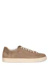 Doucal's Men's Leather Sneakers In White