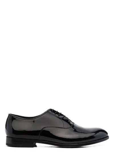 Doucal's Men's Oxford Lace Up Shoes In Black