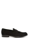 Doucal's Penny Adler Juke Loafer In Black