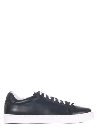Doucal's Mens Doucals Sneakers In Blue
