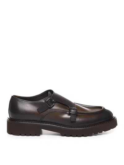 Doucal's Loafers In Calfskin In Brown