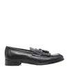 Doucal's Moccasin With Tassel In Black
