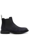 Doucal's Boots In Navy Blue