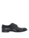 Doucal's Man Lace-up Shoes Midnight Blue Size 6.5 Soft Leather