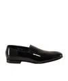 Doucal's Almond-toe Leather Loafers In Black