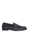 Doucal's Man Loafers Midnight Blue Size 10 Soft Leather In Blue