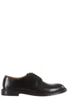 Doucal's Brushed Leather Derby Lace-up Shoes