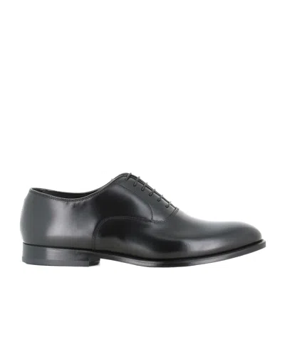 DOUCAL'S DOUCAL'S ROUND TOE OXFORD SHOES
