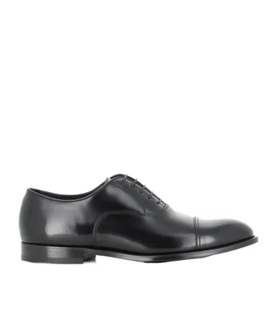 DOUCAL'S DOUCAL'S ROUND TOE OXFORD SHOES