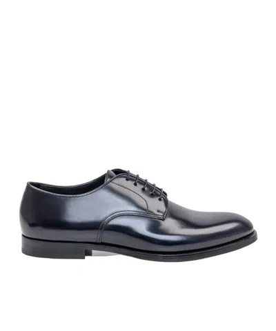 DOUCAL'S DOUCAL'S ALMOND TOE DERBY SHOES