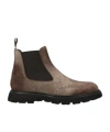 Doucal's Round-toe Slip-on Boots In Black