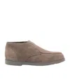 Doucal's Slip-on Suede Chukka Boots In Brown
