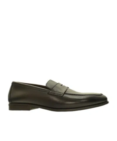 DOUCAL'S DOUCAL'S ALMOND TOE LOAFERS