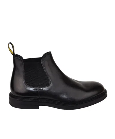 DOUCAL'S DOUCAL'S ROUND-TOE SLIP-ON BOOTS