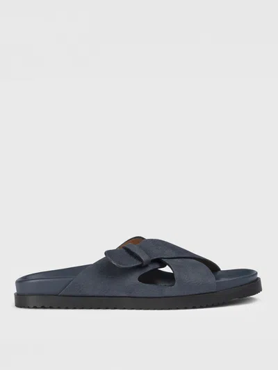 Doucal's Sandals  Men Color Blue In Blue