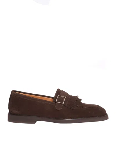 Doucal's Shangai Adler Loafers In Brown