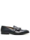 Doucal's Man Loafers Charcoal Size 9 Leather