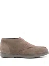 Doucal's Slip-on Suede Chukka Boots In Brown
