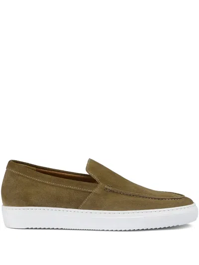 DOUCAL'S SLIP-ON SUEDE LOAFERS