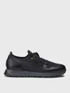 Doucal's Sock-ankle Lace-up Sneakers In Schwarz