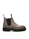 Doucal's Man Ankle Boots Khaki Size 13 Leather