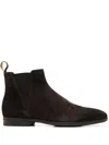 Doucal's Suede Ankle Boots In Braun