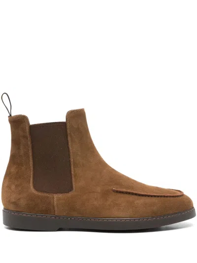 DOUCAL'S SUEDE ANKLE BOOTS