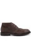 Doucal's Suede Boots In Brown