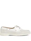 Doucal's Suede Brogues In White