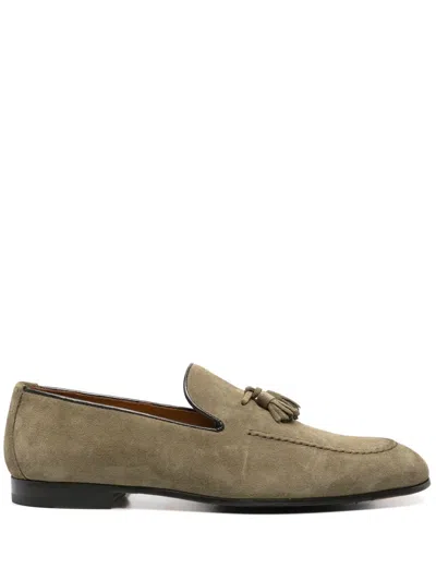 DOUCAL'S SUEDE DERBY SHOES