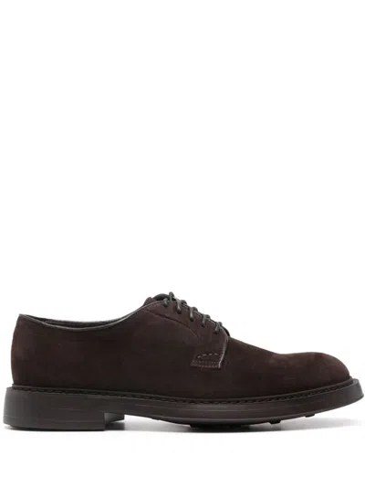 DOUCAL'S SUEDE DERBY SHOES