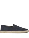 Doucal's Suede Espadrilles In Blue