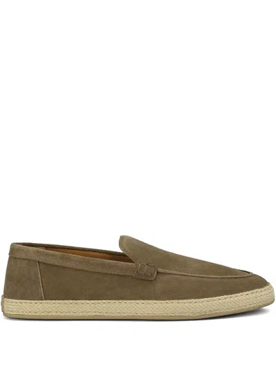 Doucal's Suede Espadrilles In Cocoa