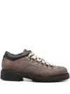 Doucal's Suede Lace-up Brogues In Brown