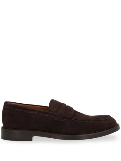 DOUCAL'S SUEDE LOAFERS