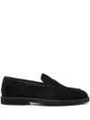 Doucal's Penny Slip-on Loafers In Black
