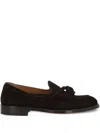 Doucal's Suede Loafers In Brown